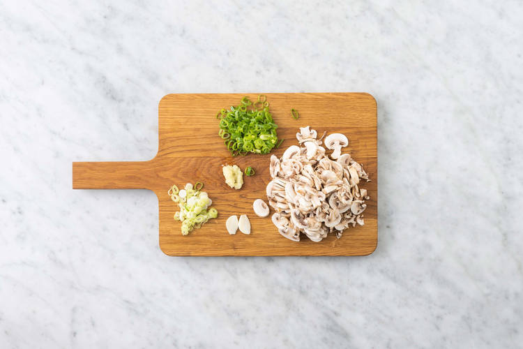 Tagliare gli ingredienti
