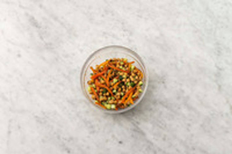 Assemblare l'insalata