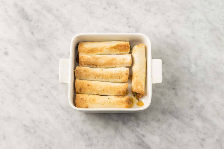 Infornare le enchiladas