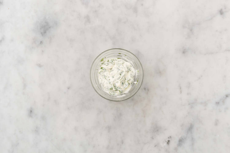 Preparare la mayo al basilico