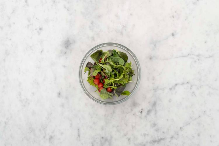 Salade maken