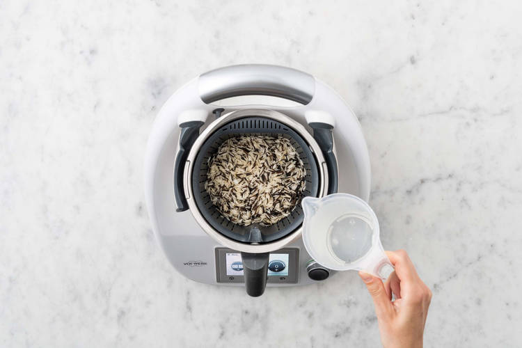 Dampfgaren & Gemüse schneiden