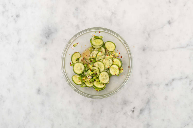 Faire mariner les légumes