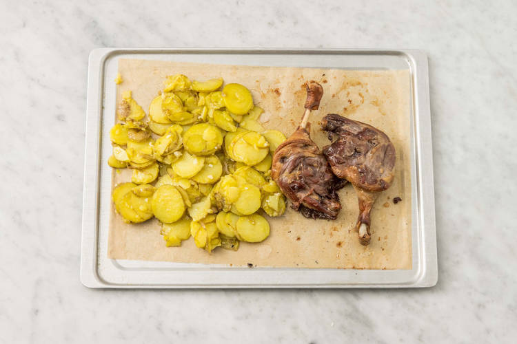 Enfourner le confit