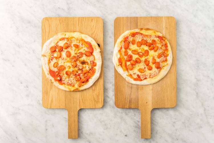 Bake the Pizzas