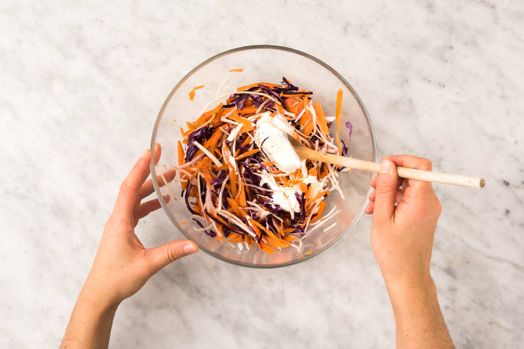 Make the Coleslaw