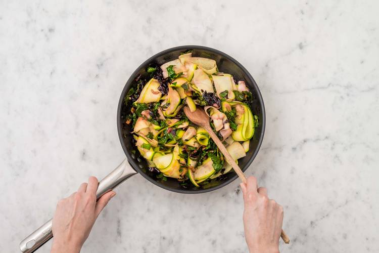Stir-Fry the Greens
