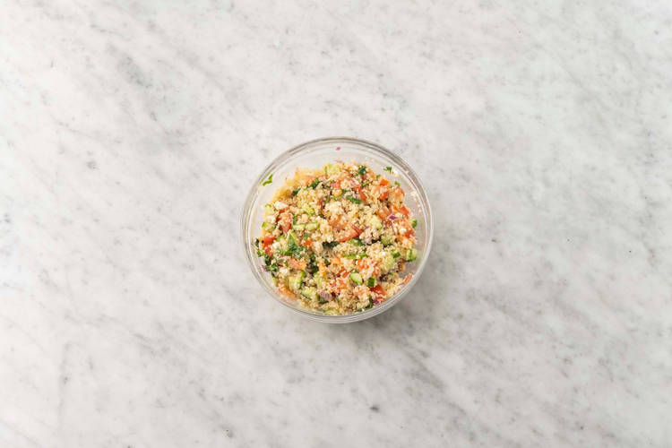 Tillsätt couscous