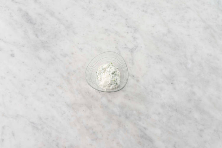 Lag korianderyoghurt