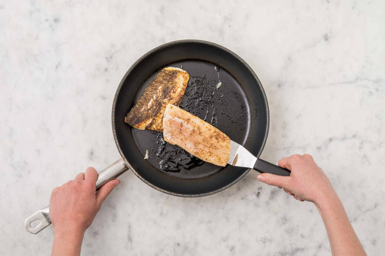 Fisch braten