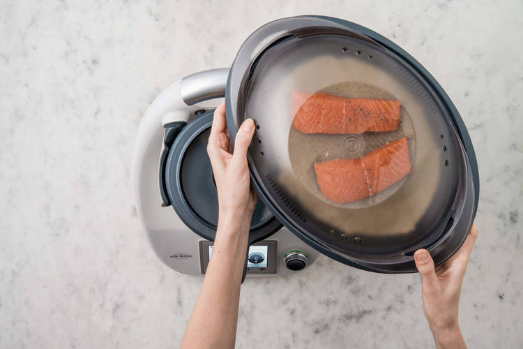 Dampfgaren & Salat zubereiten