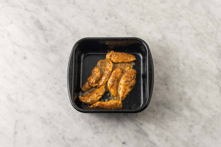 Faire cuire le poulet