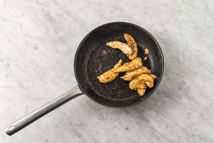 Faire cuire le poulet