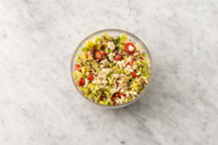 Assemblare l'insalata