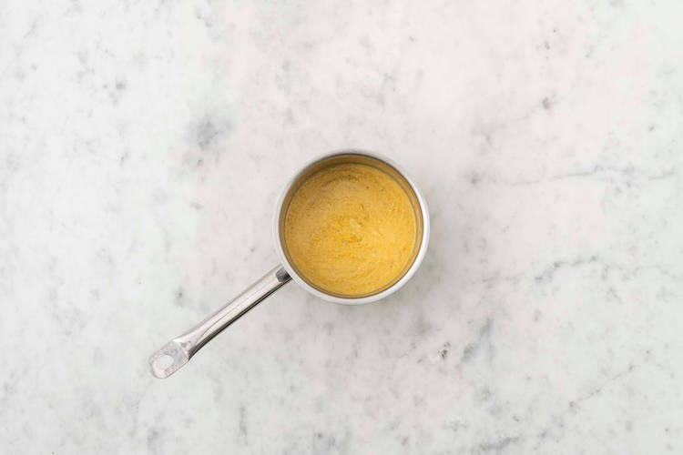 Mixer la sauce
