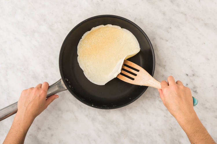 Pfannkuchen backen