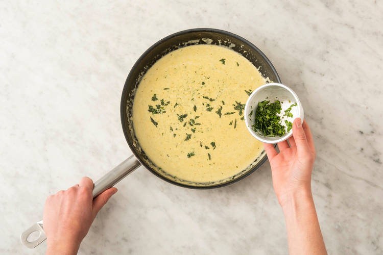 Sauce kochen