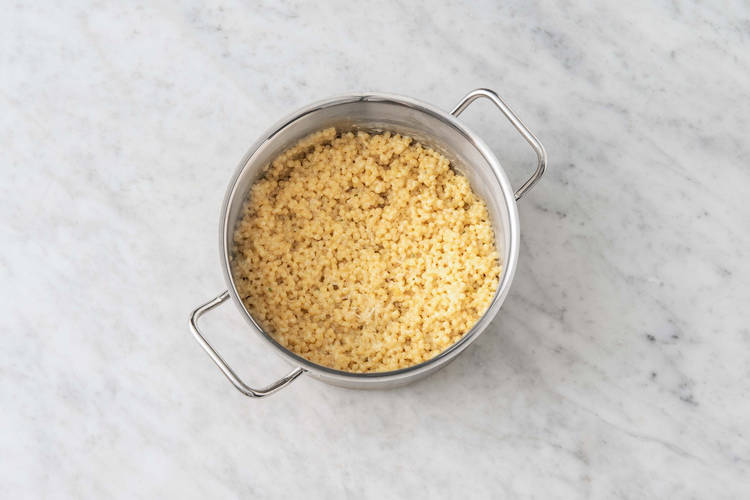 Cuire le couscous perlé