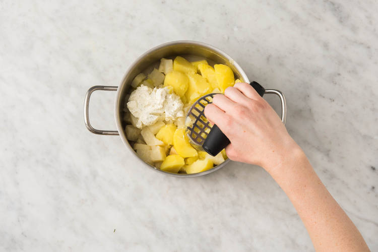 Préparer la purée