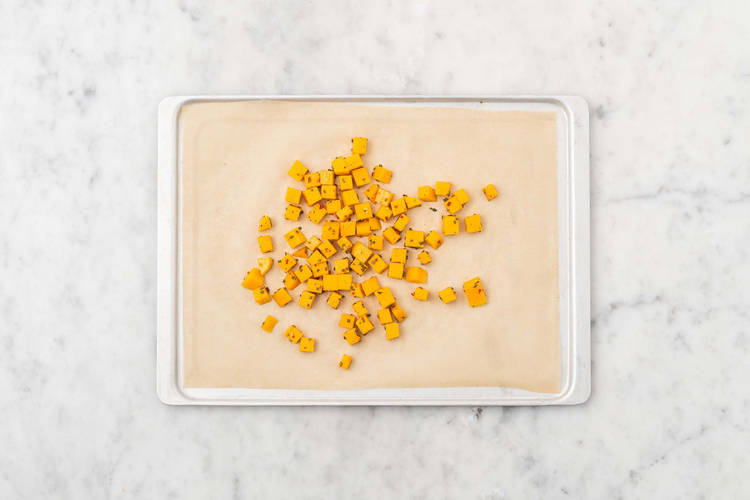 Prep and Roast squash