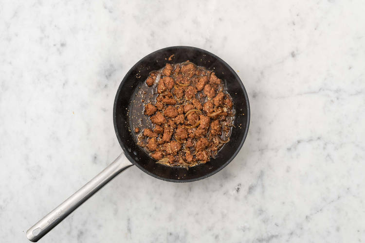 Commencer les légumes façon bulgogi