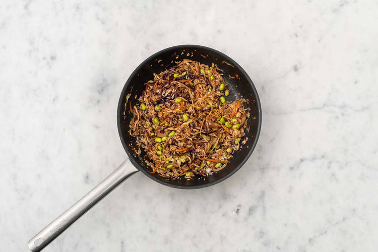 Terminer le bulgogi et faire cuire le chou