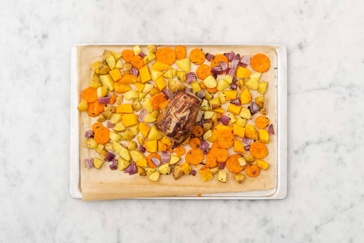 Faire rôtir le porc