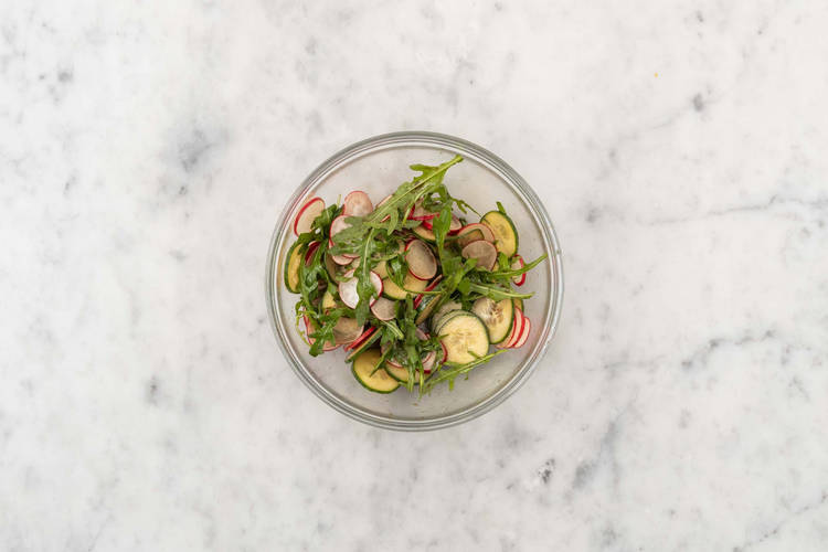 Préparer  la salade