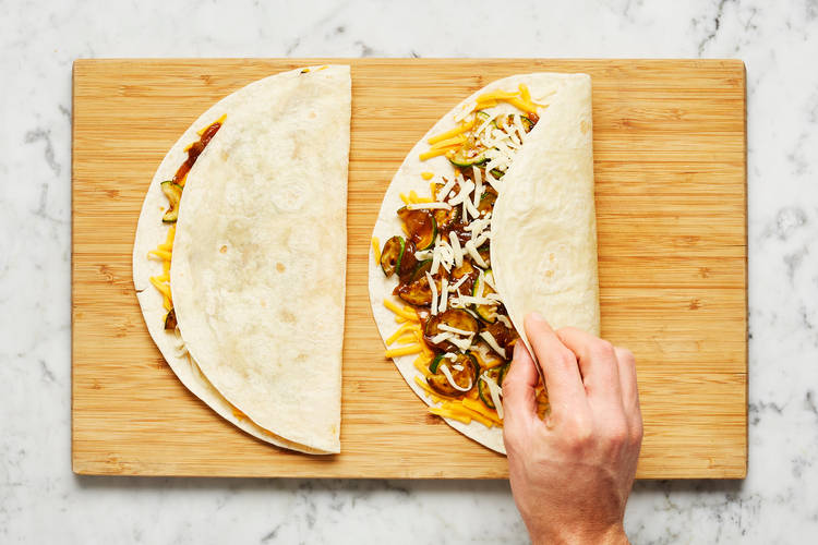 Assemble Tortilla Melts