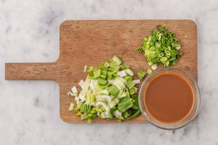 Préparer et faire la sauce