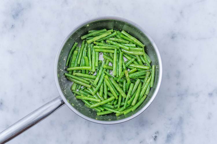 Faire rôtir les haricots verts