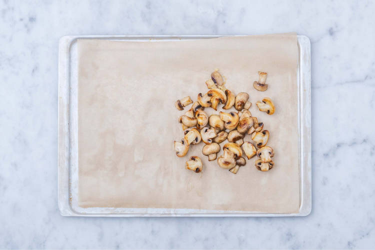 Faire cuire les champignons