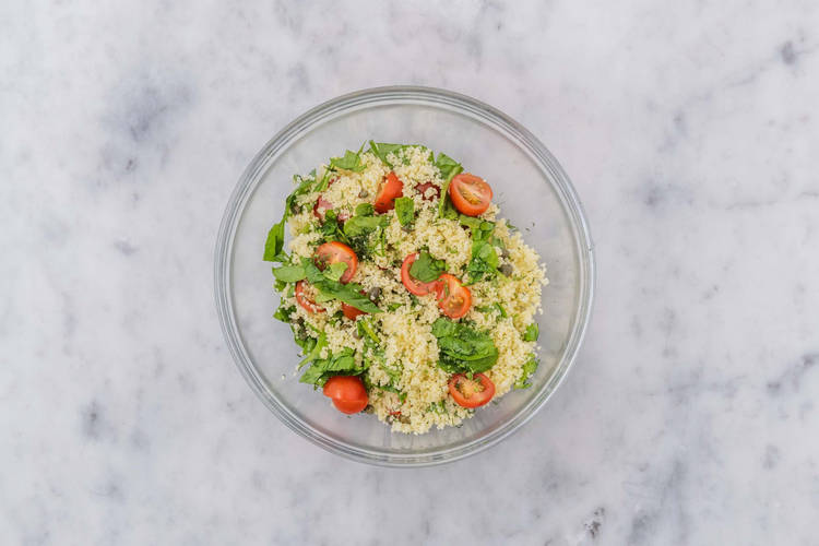 Terminer le couscous