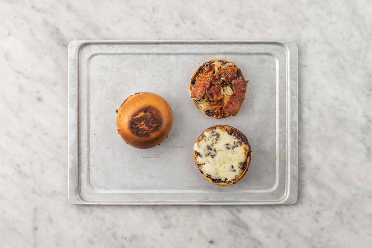 Faire cuire les sandwichs