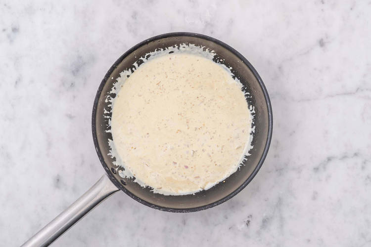 Préparer la base à la crème