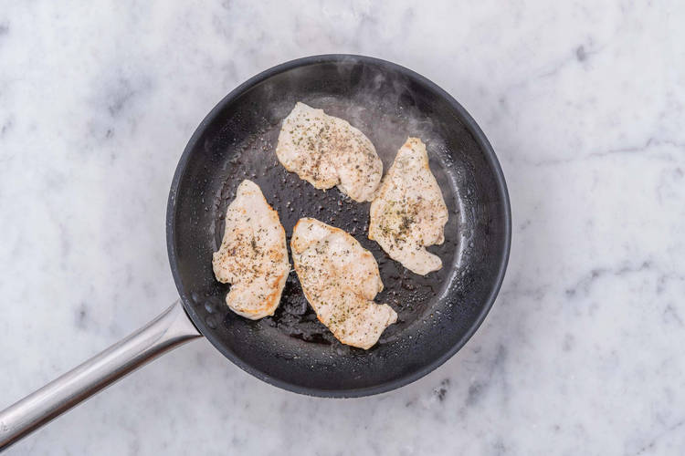 Faire cuire le poulet