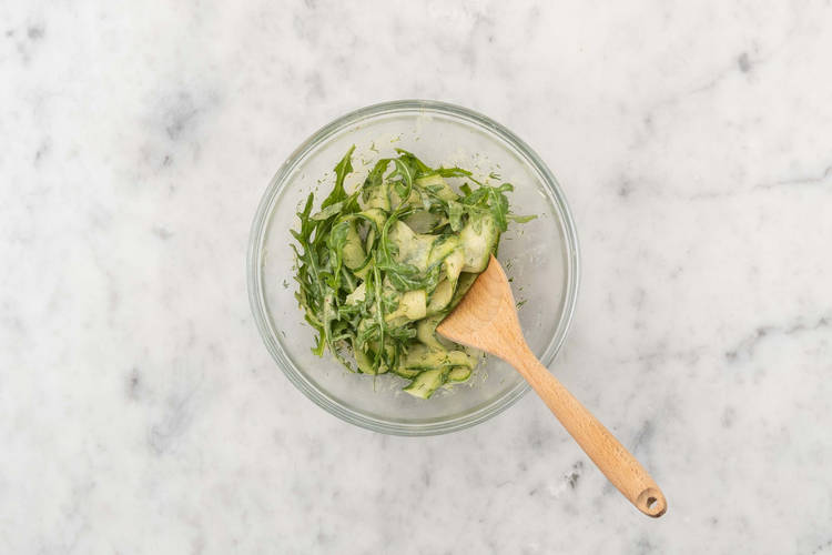 Préparer la vinaigrette