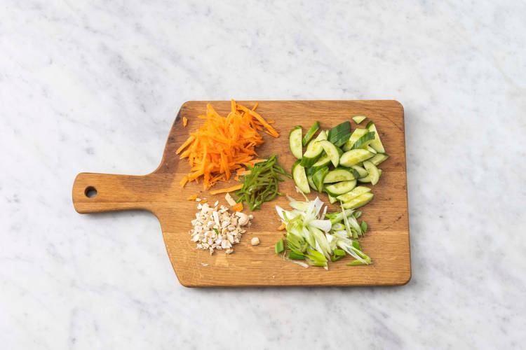 Forbered grøntsager