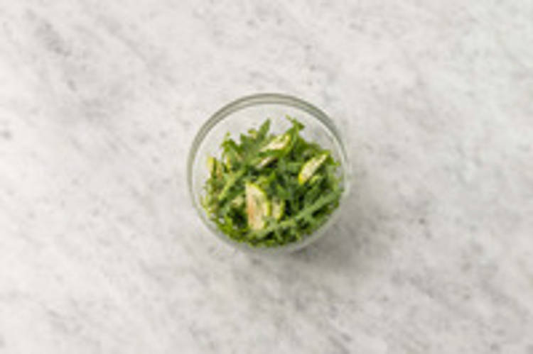 Förbered sallad