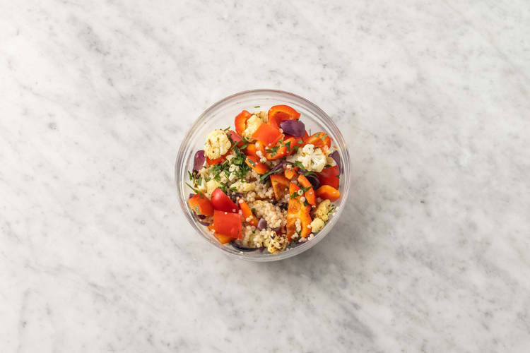 Blanda grönsaker & couscous