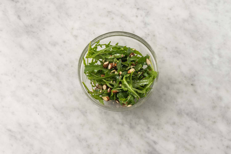 Förbered sallad
