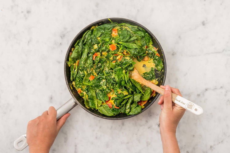 Déchirer les épinards