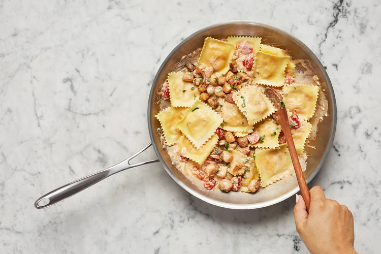 Finish Sauce & Pasta