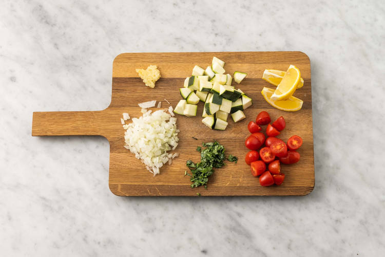 Forbered grønnsaker