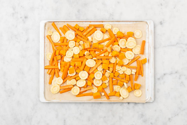 Faire rôtir les légumes