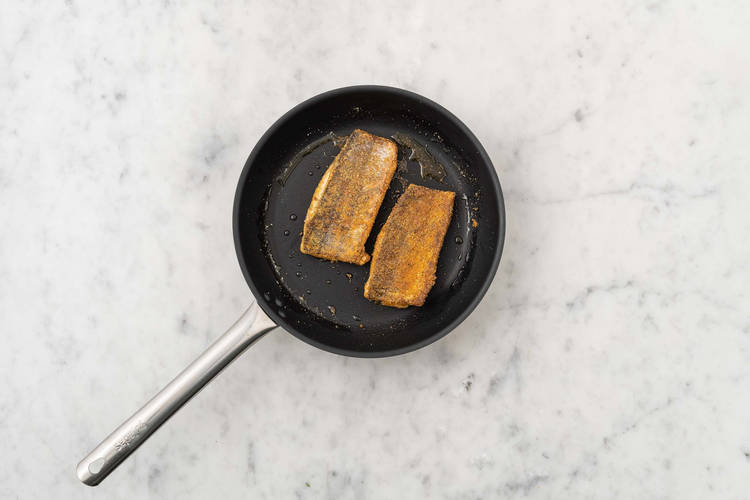 Cook barramundi