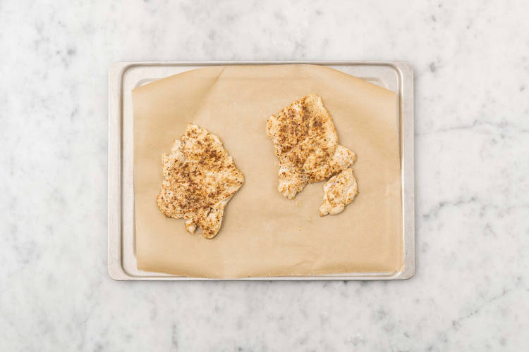 Faire cuire le poulet