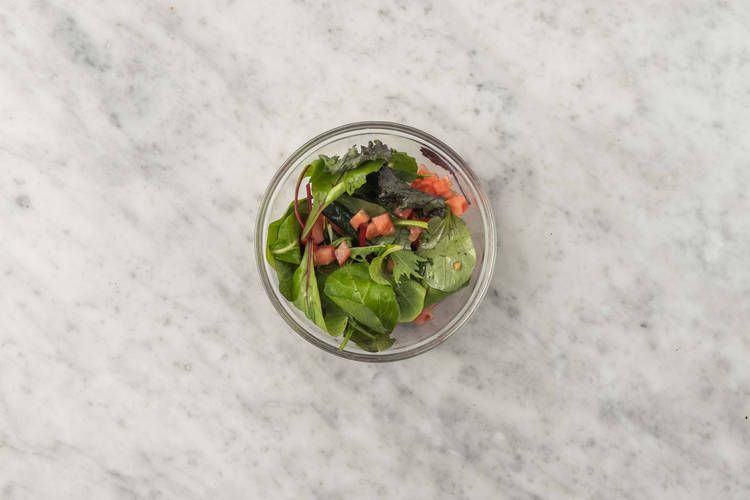Salade maken