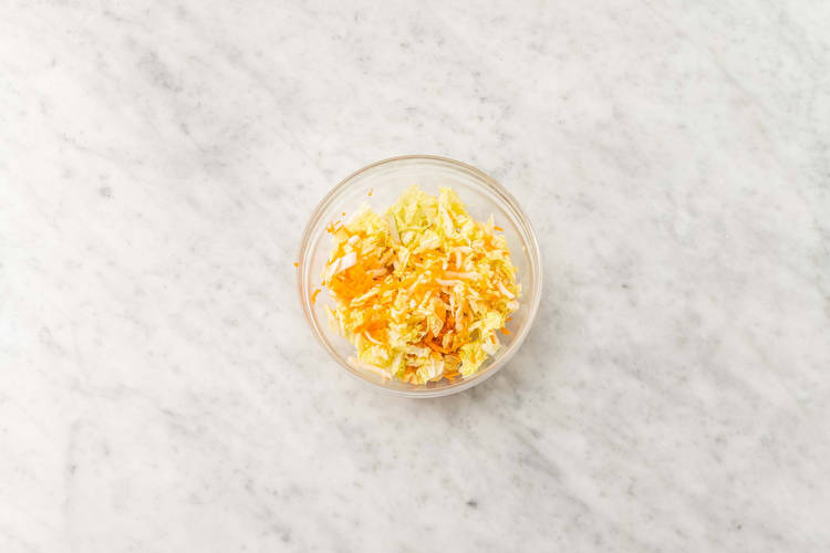 Slaw vorbereiten