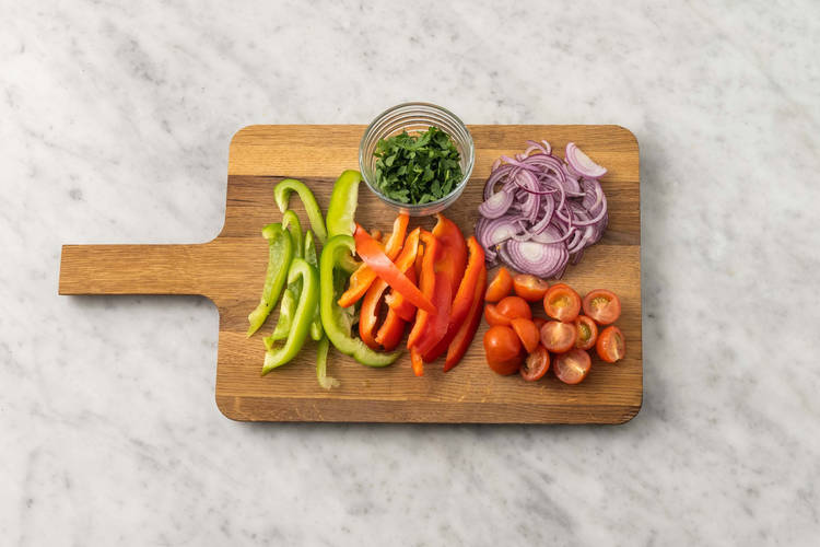 Förbered sallad